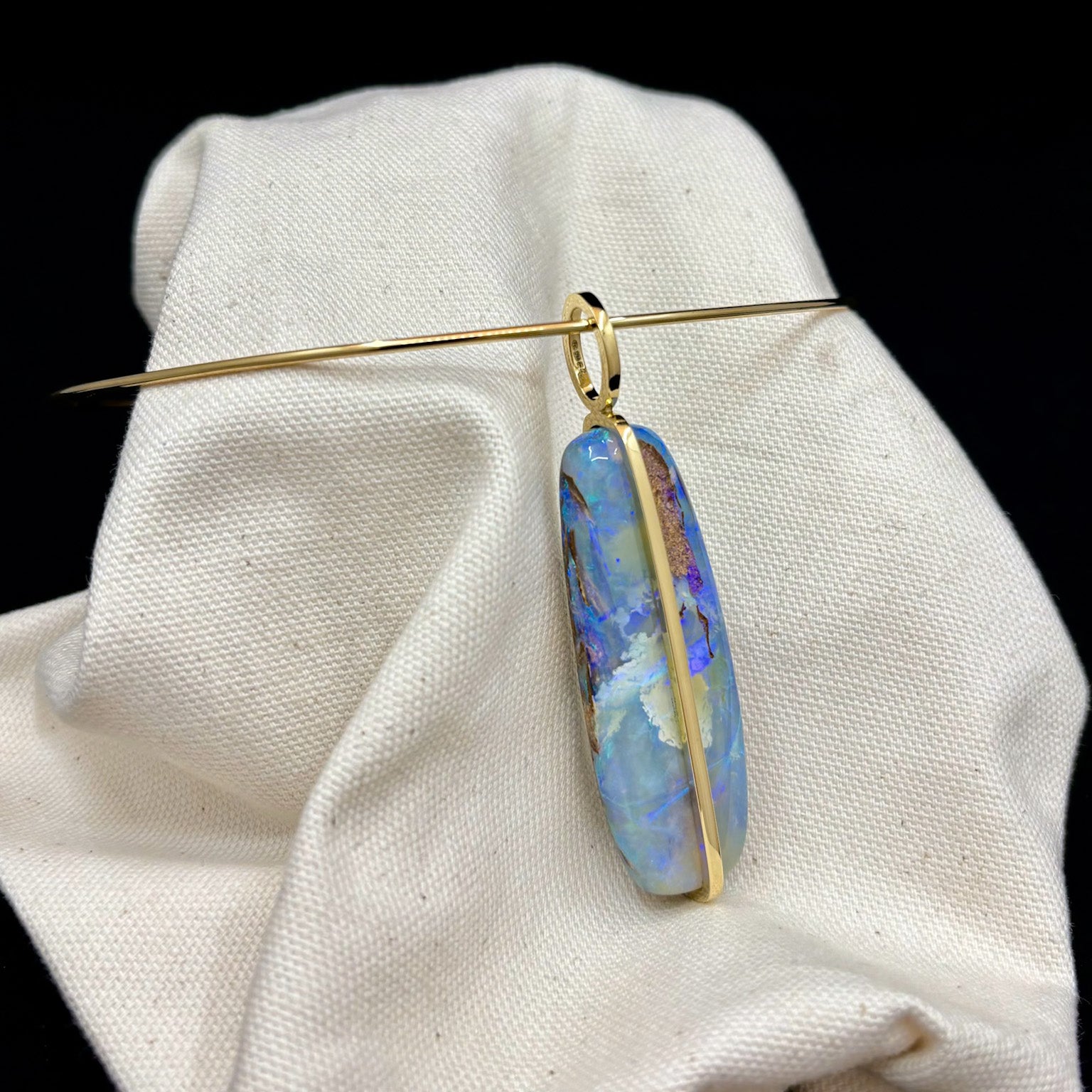 Opal Necklace, bespoke jewellery designer based in Tarporley, Cheshire, bespoke engagement rings, wedding bands and jewellery remodelling