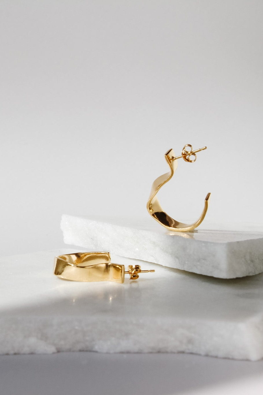 Gold Hoop Earrings