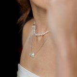 Floating Pearl Necklace