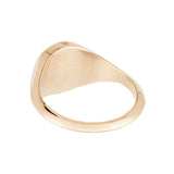 Women’s Round Diamond Signet Ring