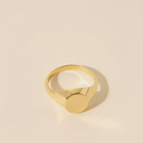 Women’s Round Signet Ring