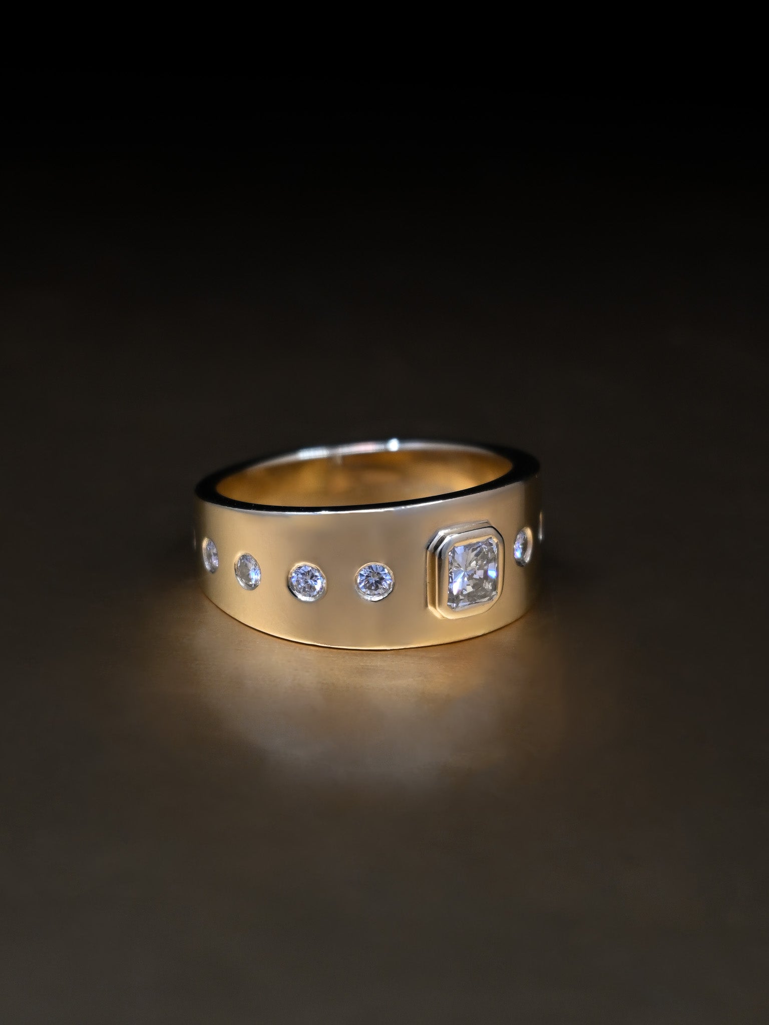 Recycled gold diamond jewellery redesign UK