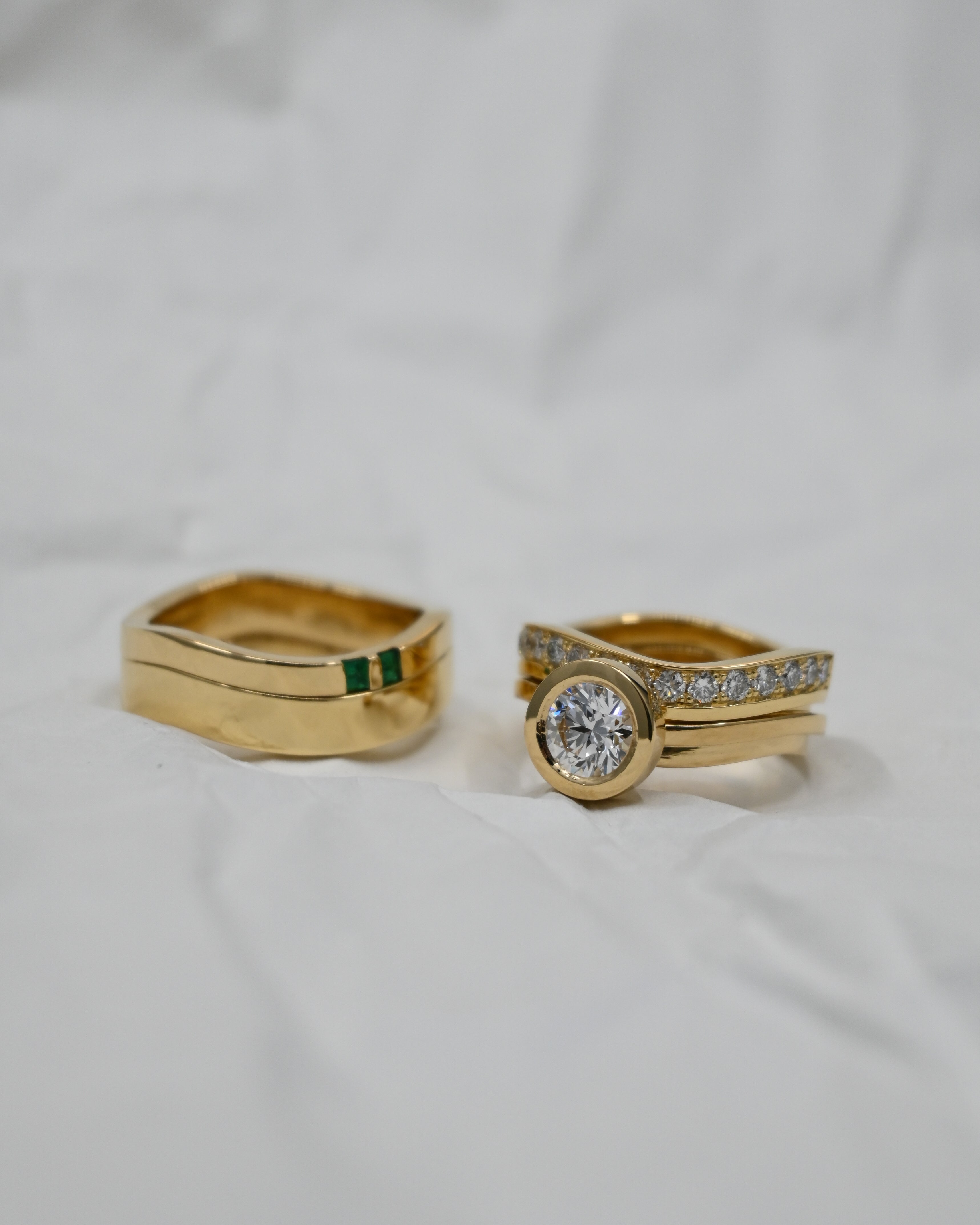 custom and bespoke wedding bands Cheshire UK