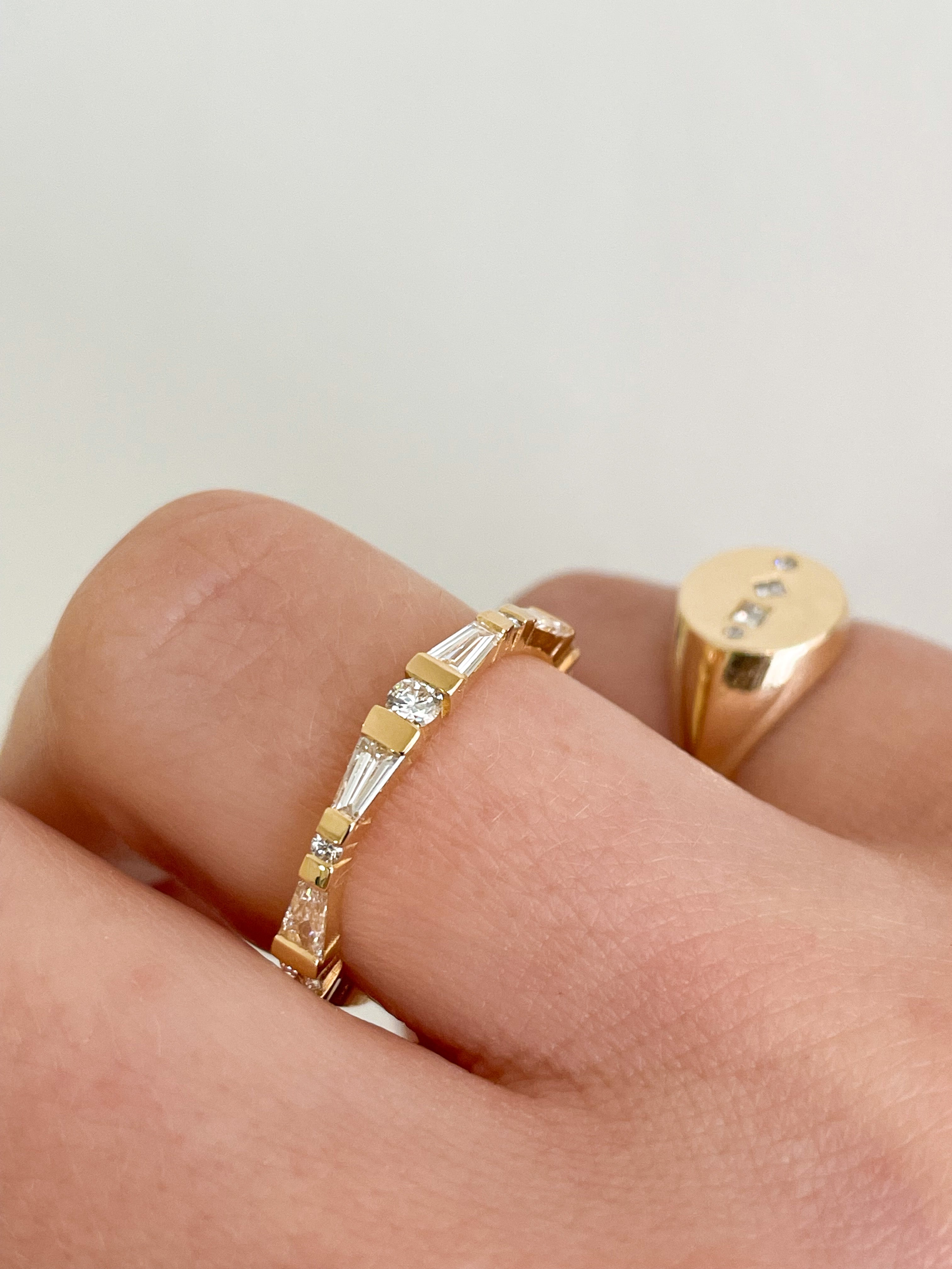 bespoke diamond eternity band design, Cheshire UK