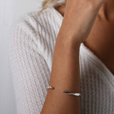 Silver LOKA Cuff Bangle