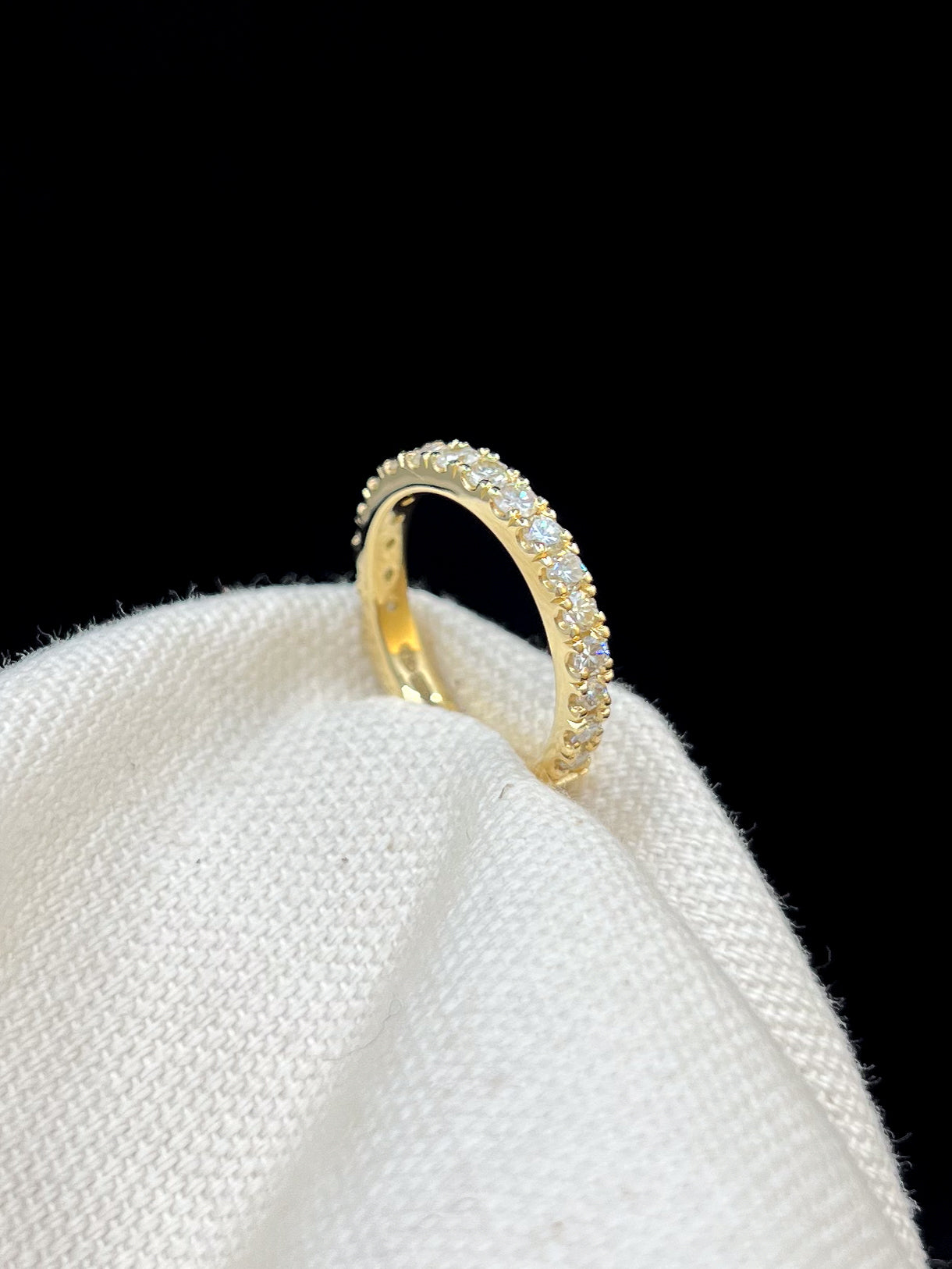 full diamond eternity ring design, UK