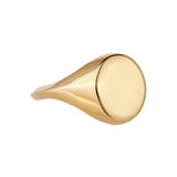 Men's Oval Signet Ring