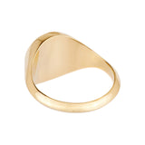 Men's Oval Signet Ring