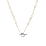 T-Bar Pearl Necklace