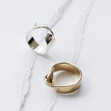 LOKA SINGLE TWIST RING GOLD