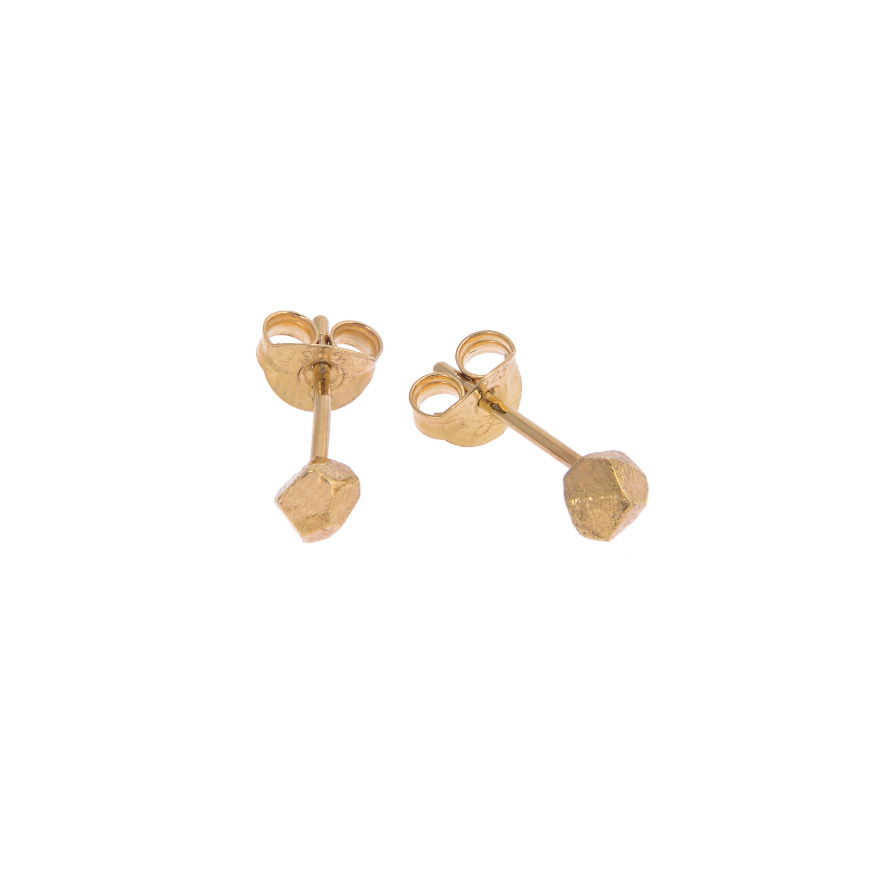 Mani Fairmined Gold Ethical Stud Earrings