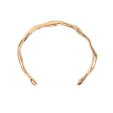 Gold Flow Cuff Bangle