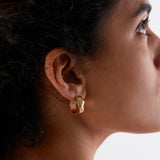 Gold Flow Hoops