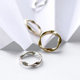 SMALL LOKA STACKING RING GOLD