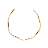 LOKA CONTOUR COLLAR NECKLACE GOLD