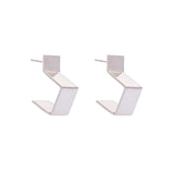 KOTI SQUARE HOOP EARRINGS