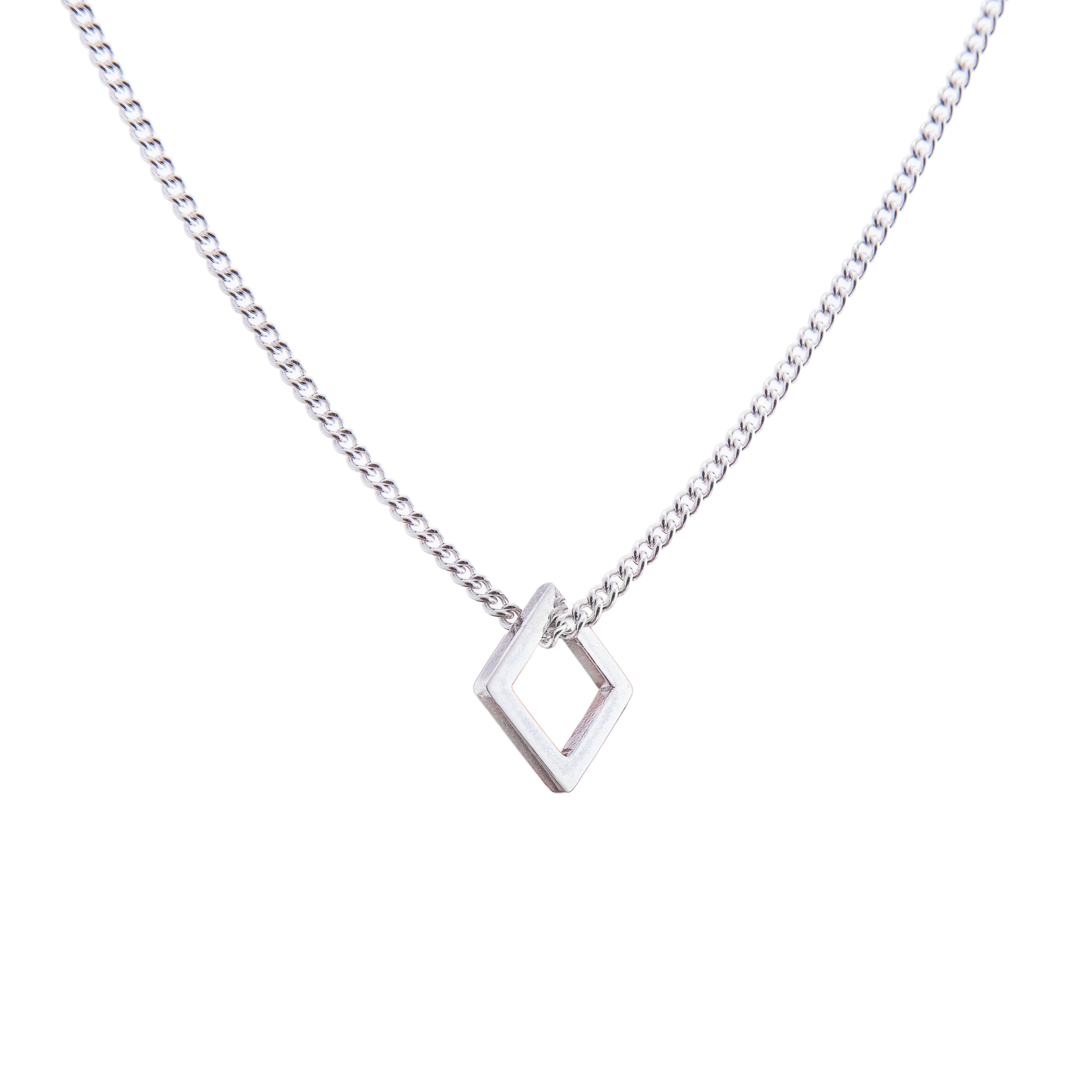 Koti Recycled Silver Pendant Necklace