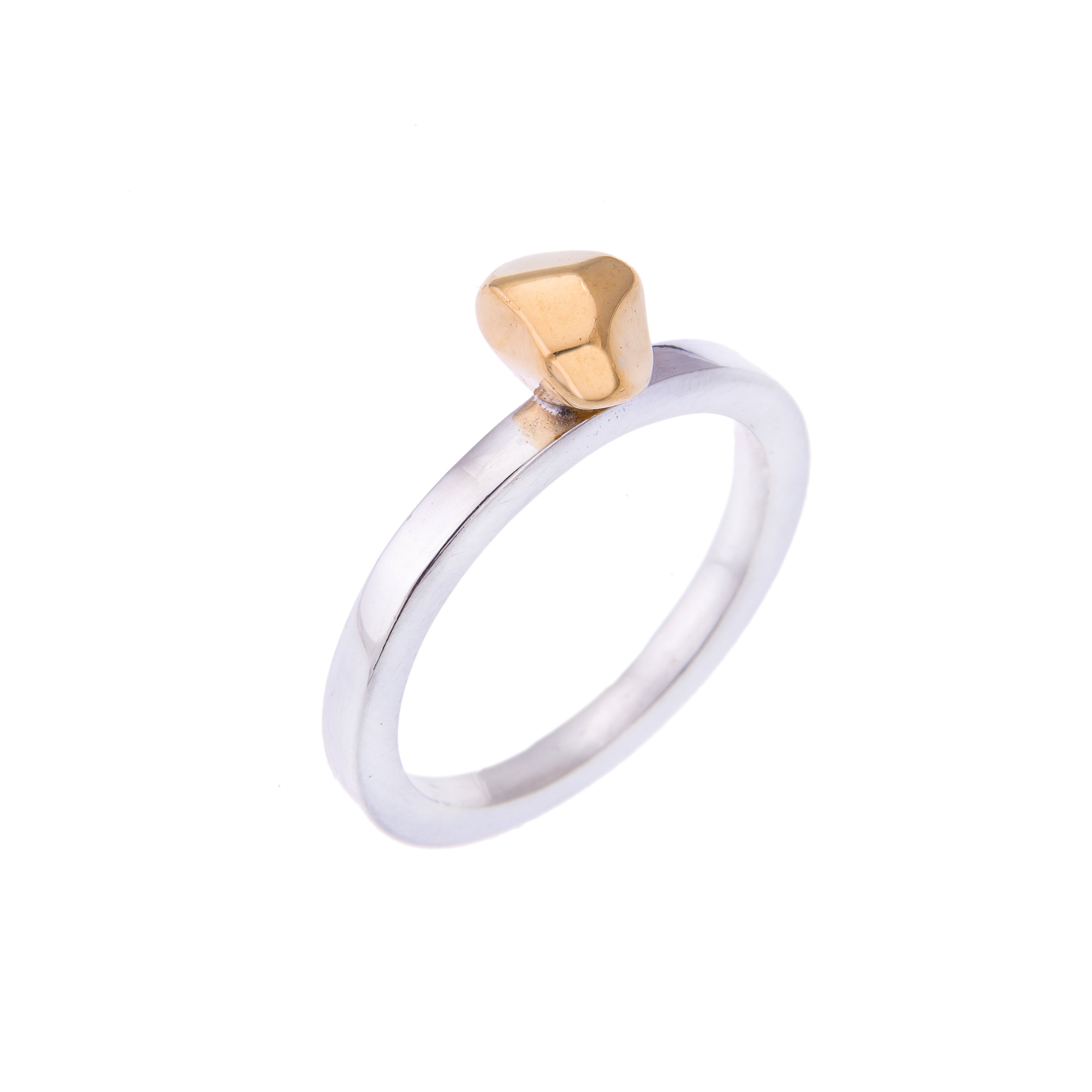Mani Silver & Gold Vermeil Stacking Rings