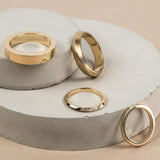Flat Edge Wedding Band 2mm