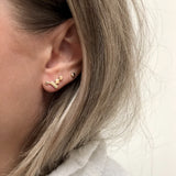 TINY MANI STUD EARRINGS