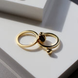 GOLD SMALL MANI RING