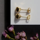 GOLD MANI STUDS