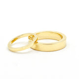 Flat Edge Wedding Band 2mm