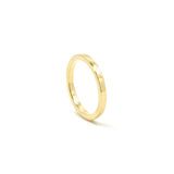 Flat Edge Wedding Band 2mm