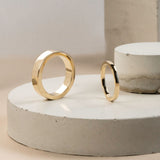 Flat Edge Wedding Band 2mm